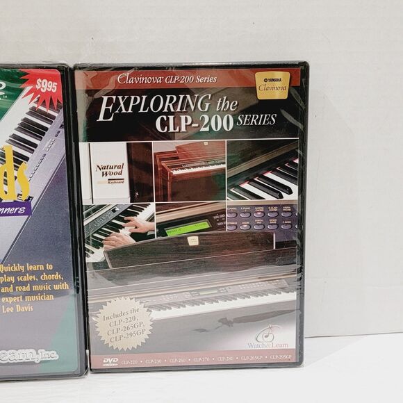 Yamaha Clavinova Exploring the CLP-200 Series & Introduction To Keyboard DVD Lot - Picture 3 of 9